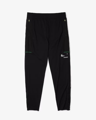 Pantalon de jogging Lacoste SPORT fusel&eacute; &agrave; poches zipp&eacute;es