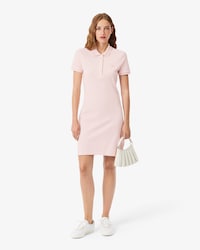 Women's Slim Fit Stretch Mini Piqu&eacute; Polo Dress