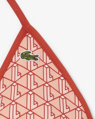 Women's Printed Jersey Swim Top