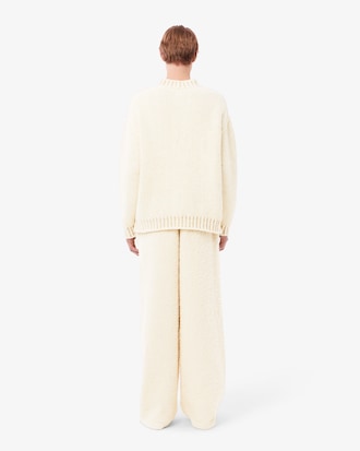 Men's Runway Oversized Knit Track Pants