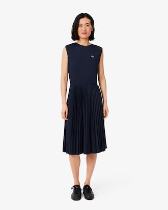 Women's Sleeveless Pleated Dress
