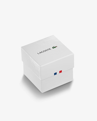 Montre homme Lacoste.12.12 avec bracelet en silicone bleu