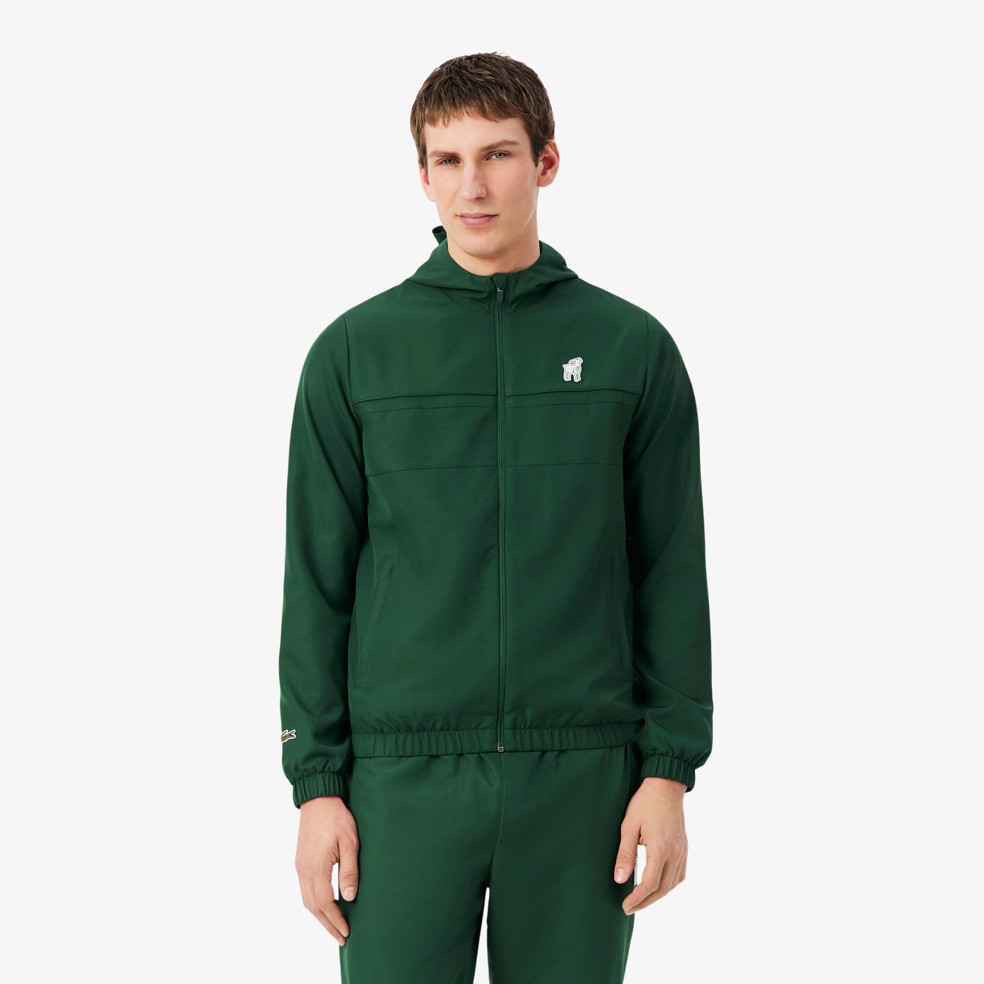 Unisex Lacoste x Novak Djokovic The GOAT Hooded Jacket - Lacoste x