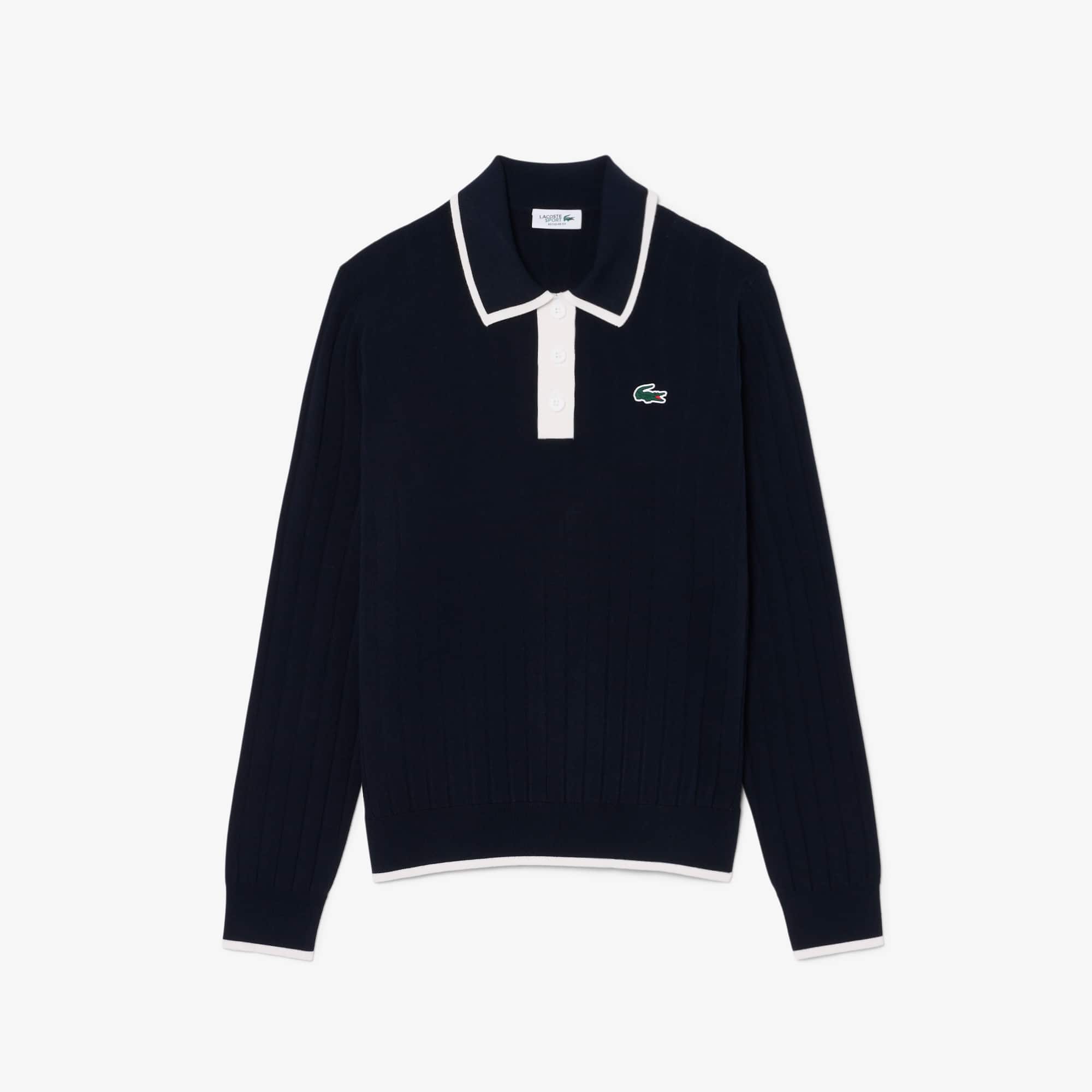 Women's Polo Collar Stretch Golf Sweater - Sweaters & Sweatshirts