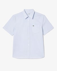 Camisa Oxford De Manga Corta Y Corte Regular Para Hombre