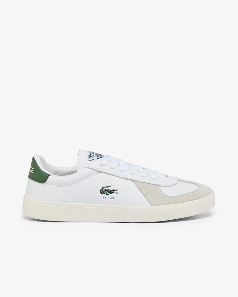Lacoste Baseshot Pro Leather White Men Sneakers 49SMA0063-65T