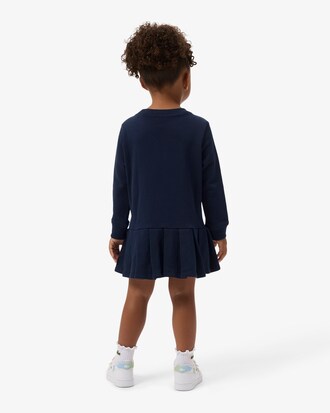 Vestido de Manga Larga de Felpa