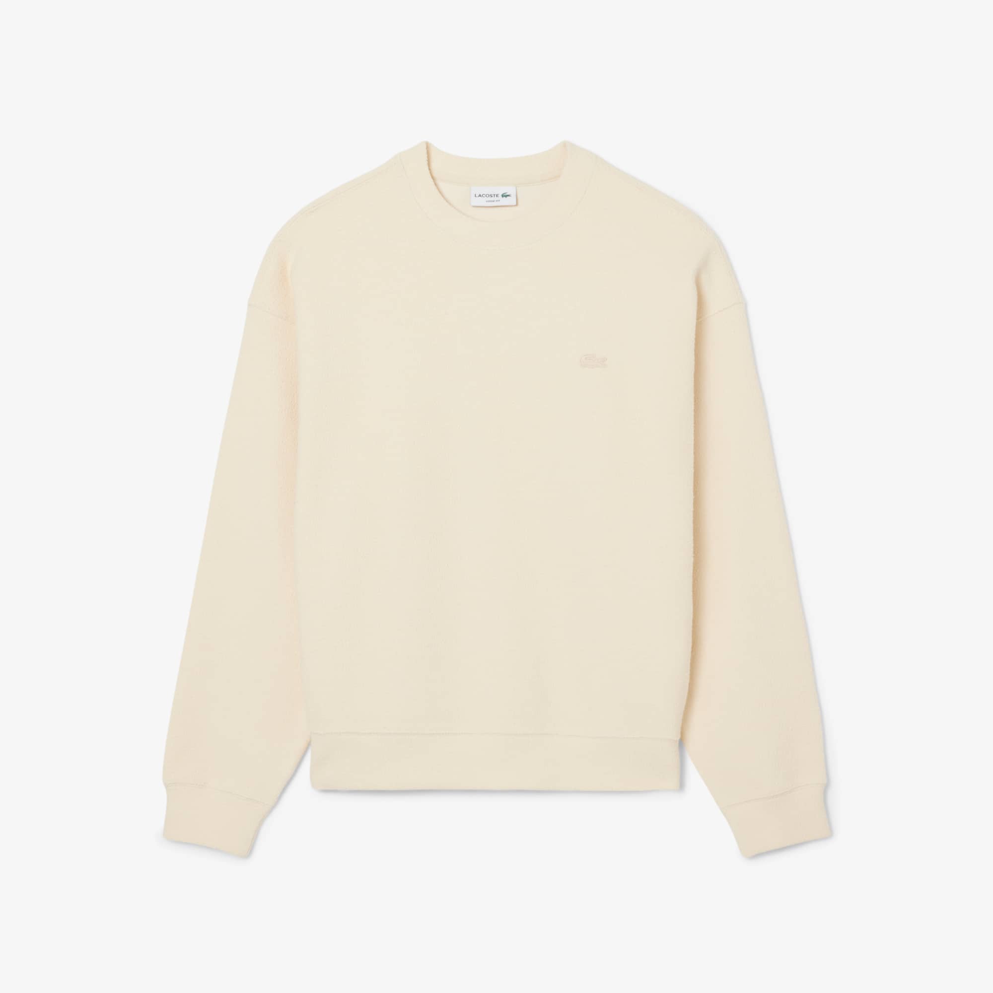 Loose Fit Piqué Sweatshirt - Sweaters & Sweatshirts - New In 2026