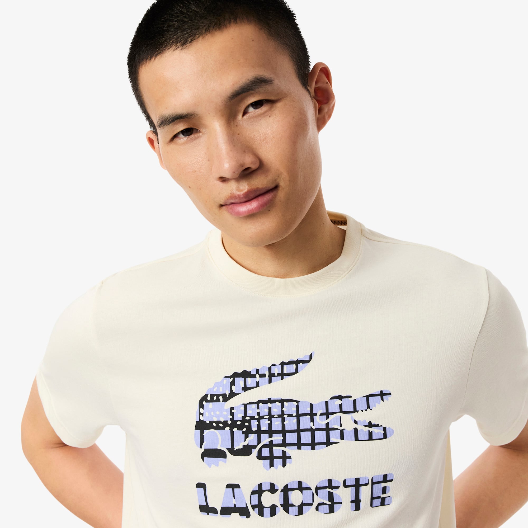 Men's Lacoste Tennis x Daniil Medvedev T-Shirt - Organic Cotton