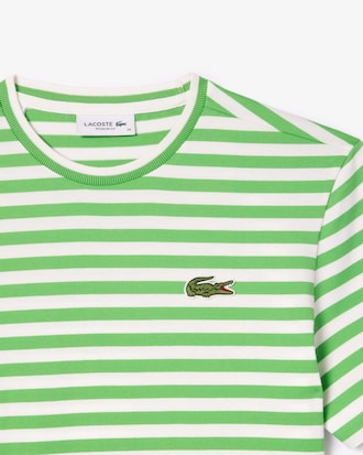 Women's Loose Fit Striped Cotton T-Shirt