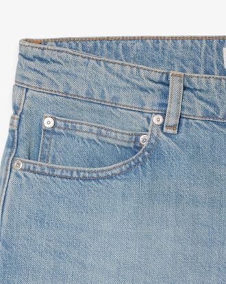 Shorts Jeans de corte recto para hombre