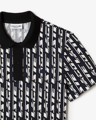 Men's Two-Tone Printed Lacoste Movement Polo