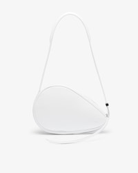 Unisex Runway Leather Racket Bag