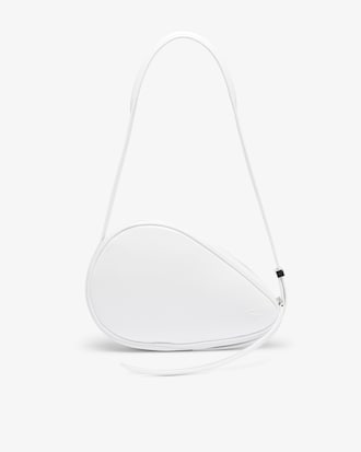 Runway Leather Hobo Racket Bag