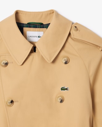 Gabardina oversize repelente al agua