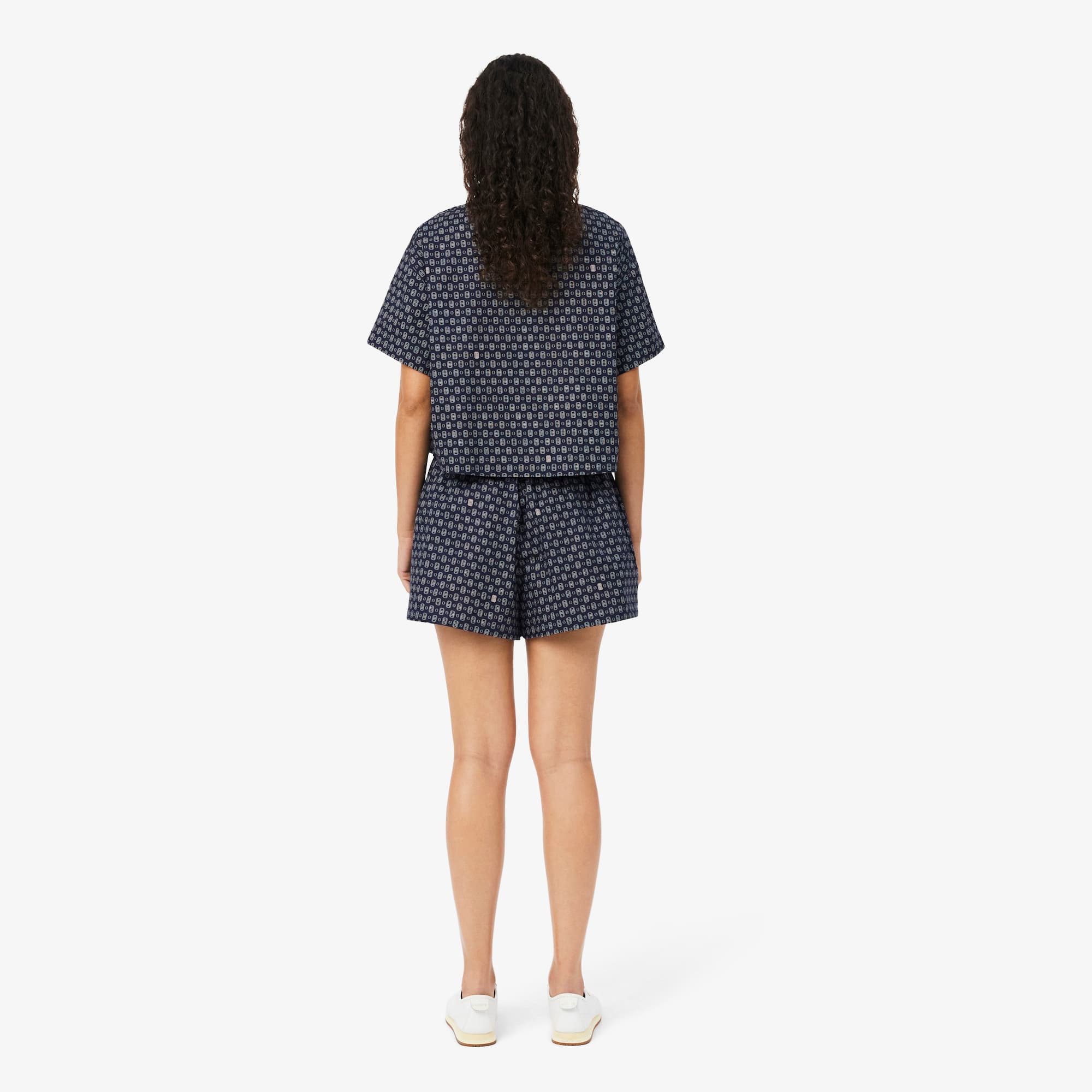 Printed Oversized Bermuda Shorts - Shorts & Skirts - New In 2026