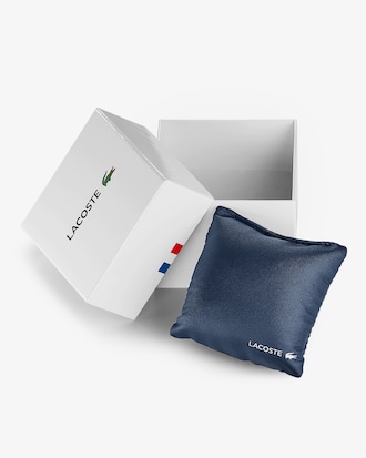 Lacoste Club Women 3 Hands Watch - Black With Leather Strap