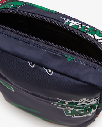 Men's Comic Print Camera Bag