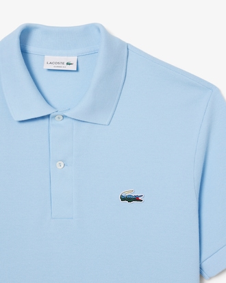 Men's Classic Fit Landscape Crocodile Piqué Polo