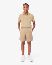 Stretch Cotton Twill Chino Shorts