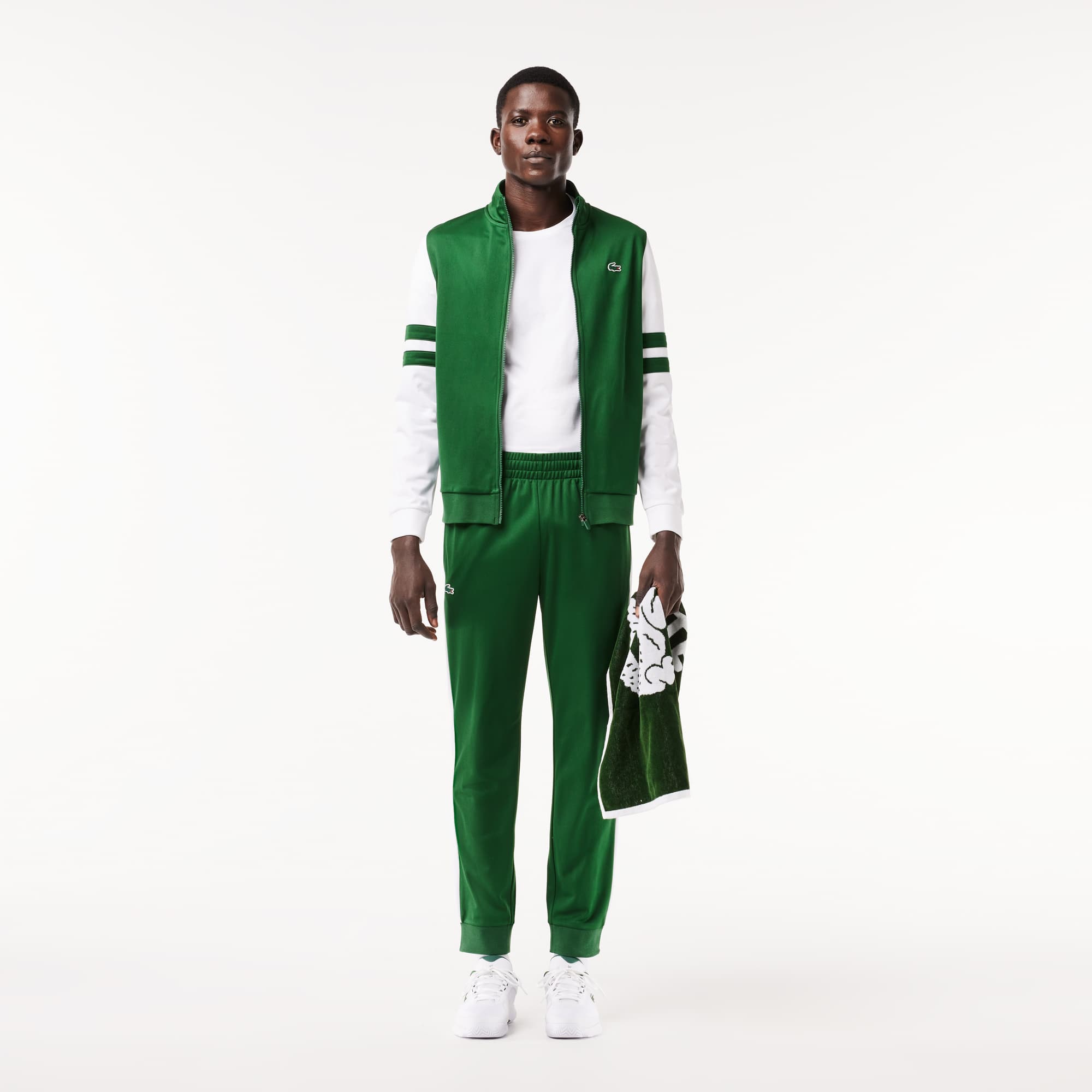 パンツ syusyuSupreme x LACOSTE track pant S Supreme Lacoste Track Pant Red Men's - SS17 - US