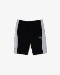 Men's Regular Fit Colorblock Fleece Shorts