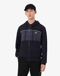 Colorblock Zipped Hoodie