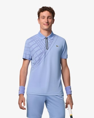 Men's Ultra Dry Printed Slim Fit Tennis Polo