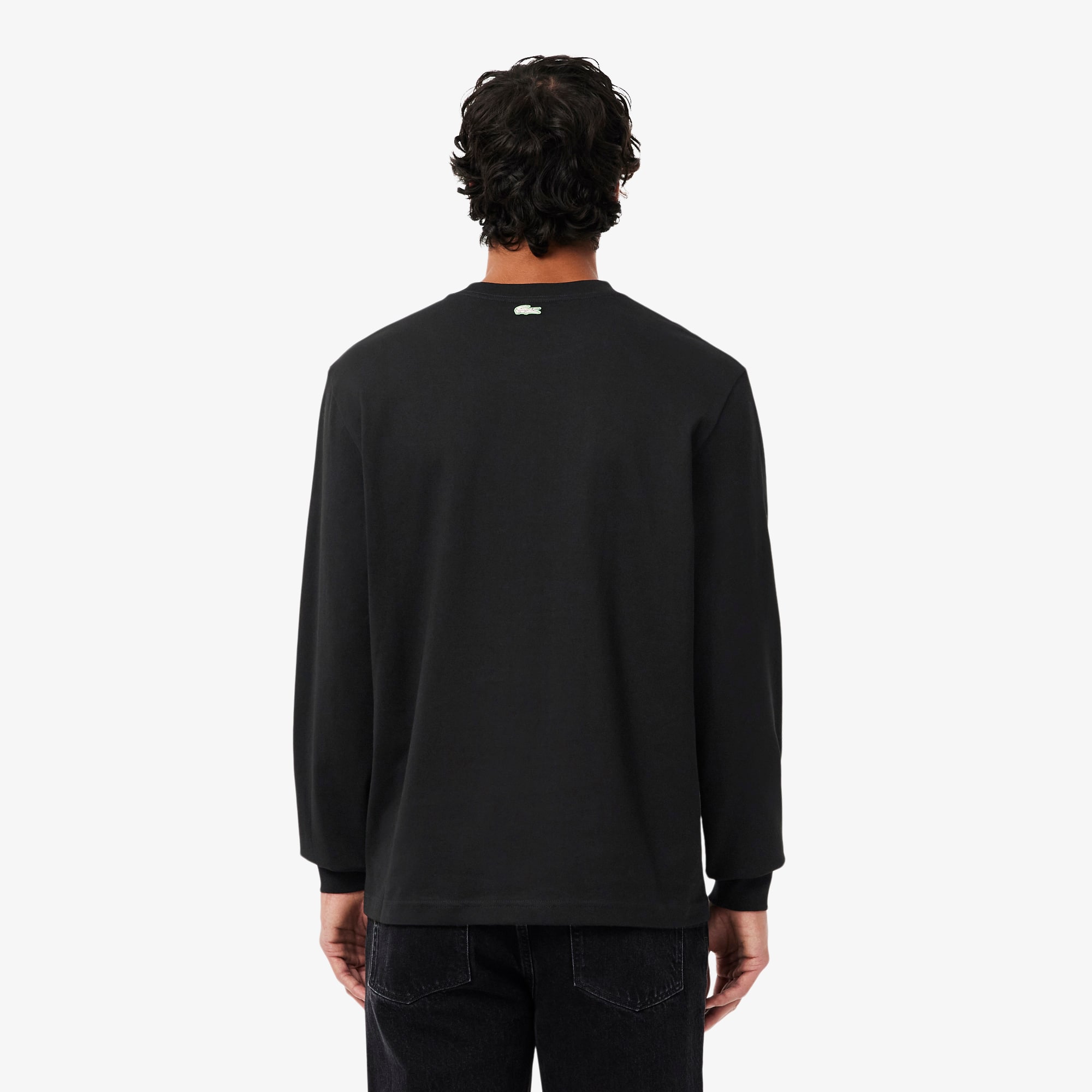 ち*ん様 Jent Louis Rib Long Sleeve Tee ブラック Jent Louis Rib Long Sleeve Tee L