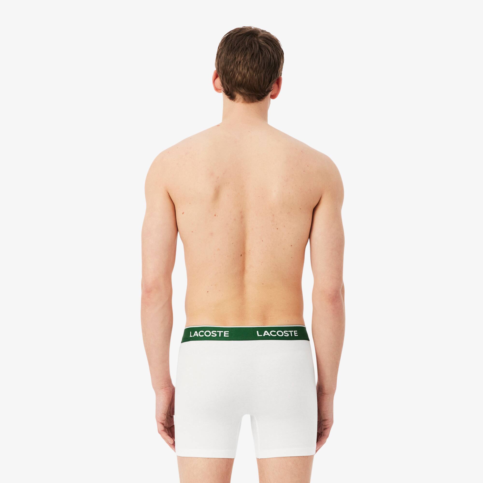 Men's Cotton Jersey Boxer Briefs 3-Pack - Underwear & Loungewear