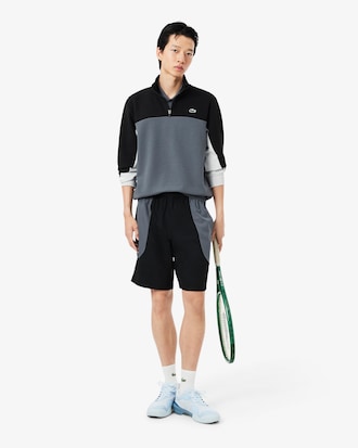 Sport Quarter Zip Color-Block Sweatshirt