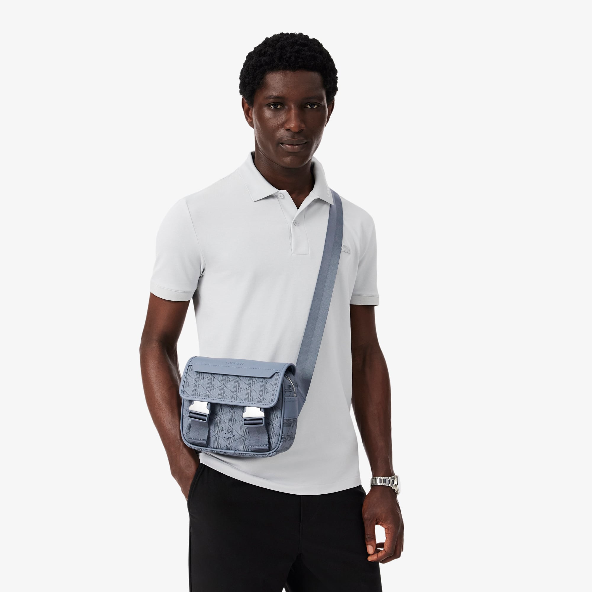The Blend Clip Flap Satchel - Bags - New In 2026 | Lacoste