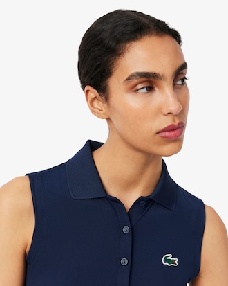 Women's Slim Fit UV Protect Stretch Golf Polo