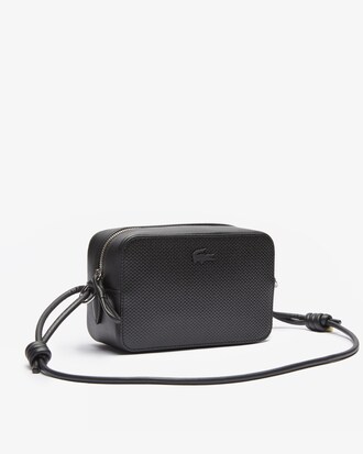 Petit sac &agrave; bandouli&egrave;re Chantaco en cuir piqu&eacute; mat