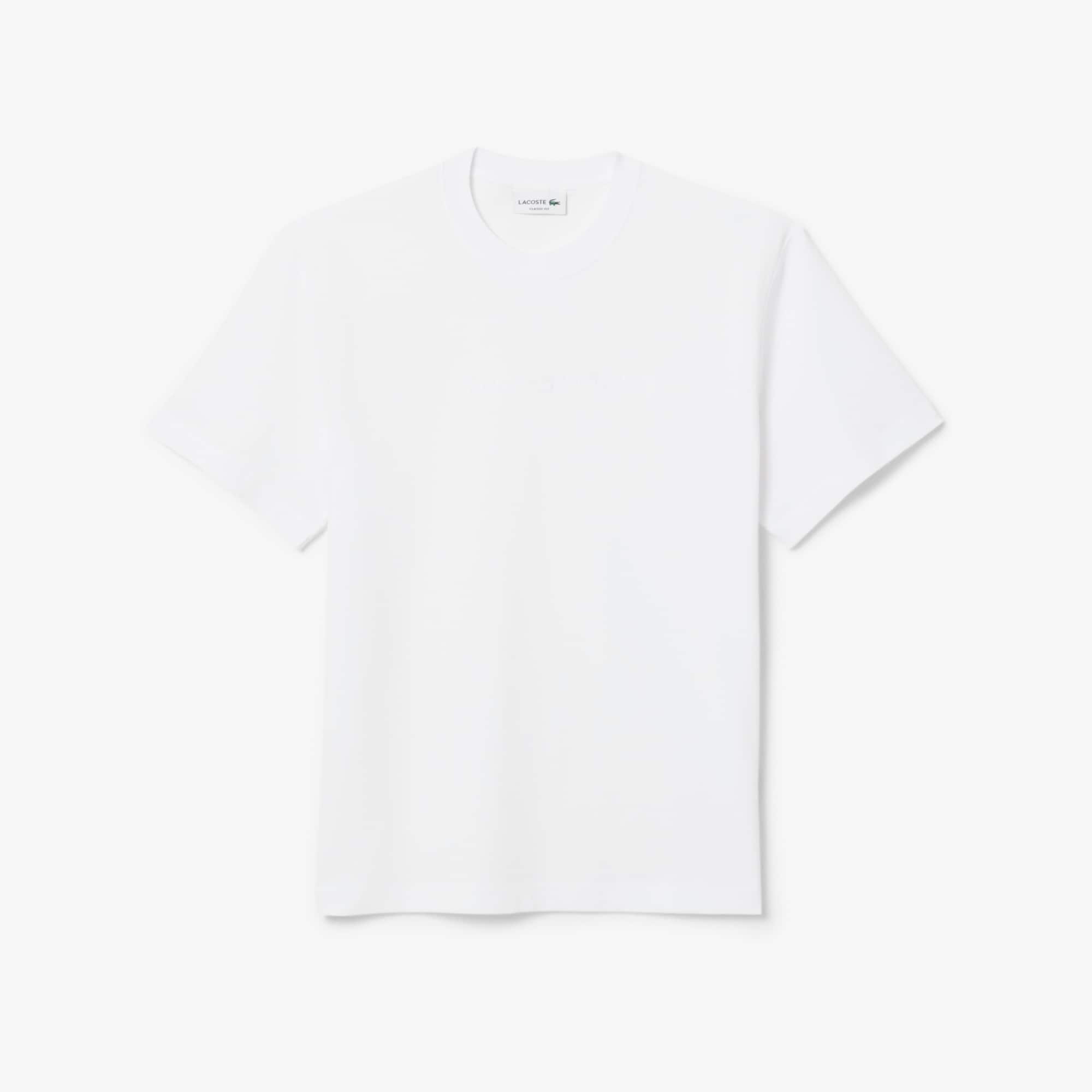 Men's Embroidered Cotton T-Shirt - T-shirts - New In 2026 | Lacoste
