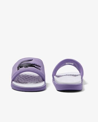 Women's Croco Dualiste Color Contrast Slides