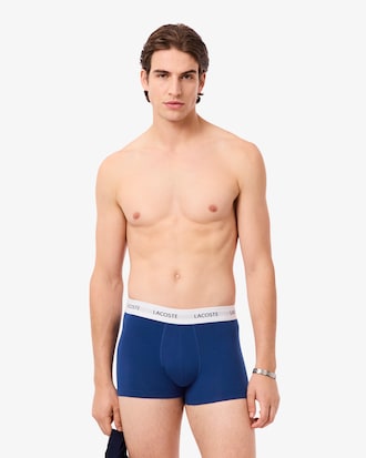 Men's 3-Pack Stretch Cotton Trunks
