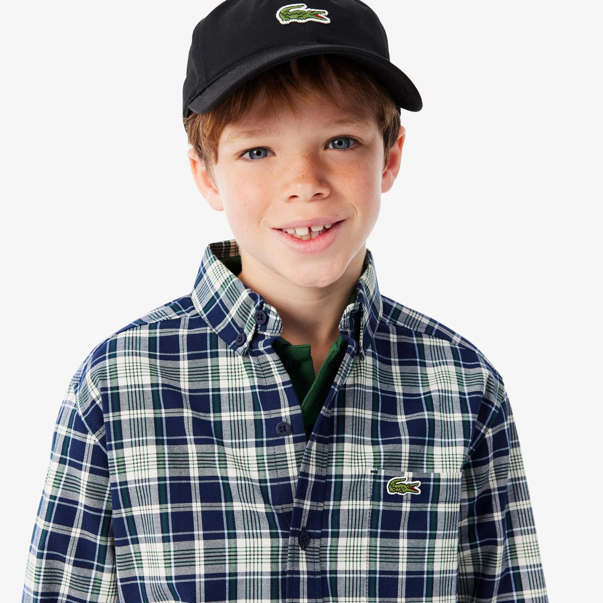 Oxford Cotton Plaid Shirt