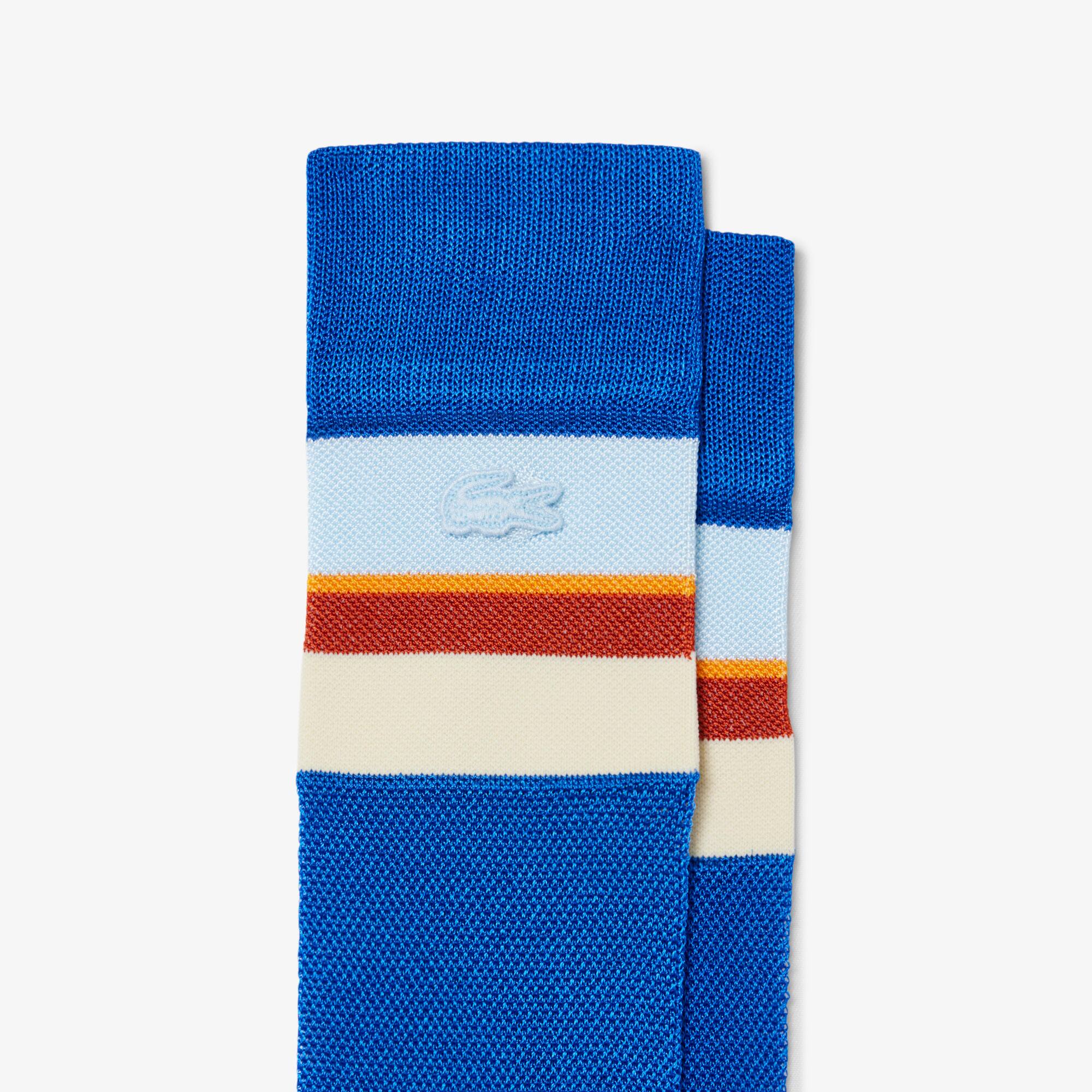 Runway Sheer Piqué Socks