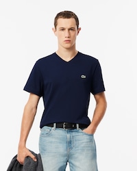 Playera de algod&oacute;n con cuello en V