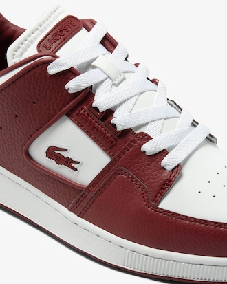 Sneakers para hombre Court Cage en piel con ojales