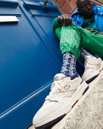 Men's Lineshot Leather Sneakers