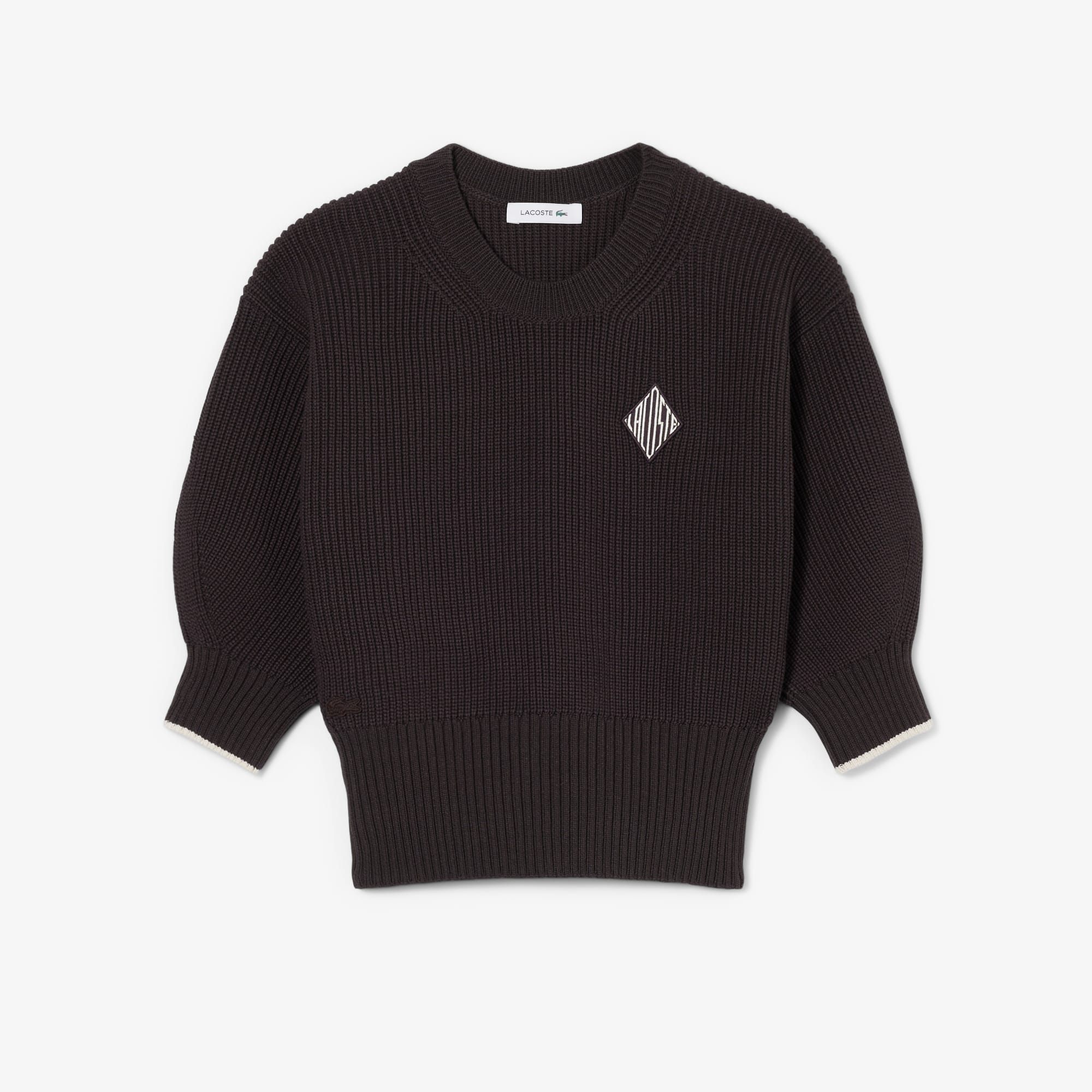 CREW-NECK S/S SWEATER / BLACK サイズ5 Eco Mattys Crewneck Sweater | GUESS Factory