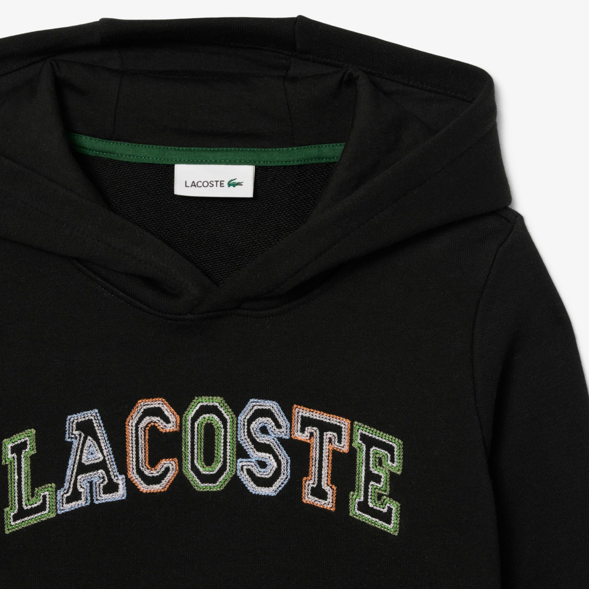 Embroidered Fleece Hoodie