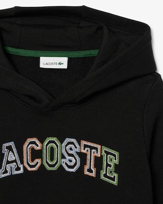 Embroidered Fleece Hoodie