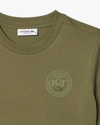 Playera de algod&oacute;n estampada