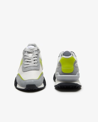 Sneakers Lacoste L-Spin Deluxe en piel contraste de color para hombre