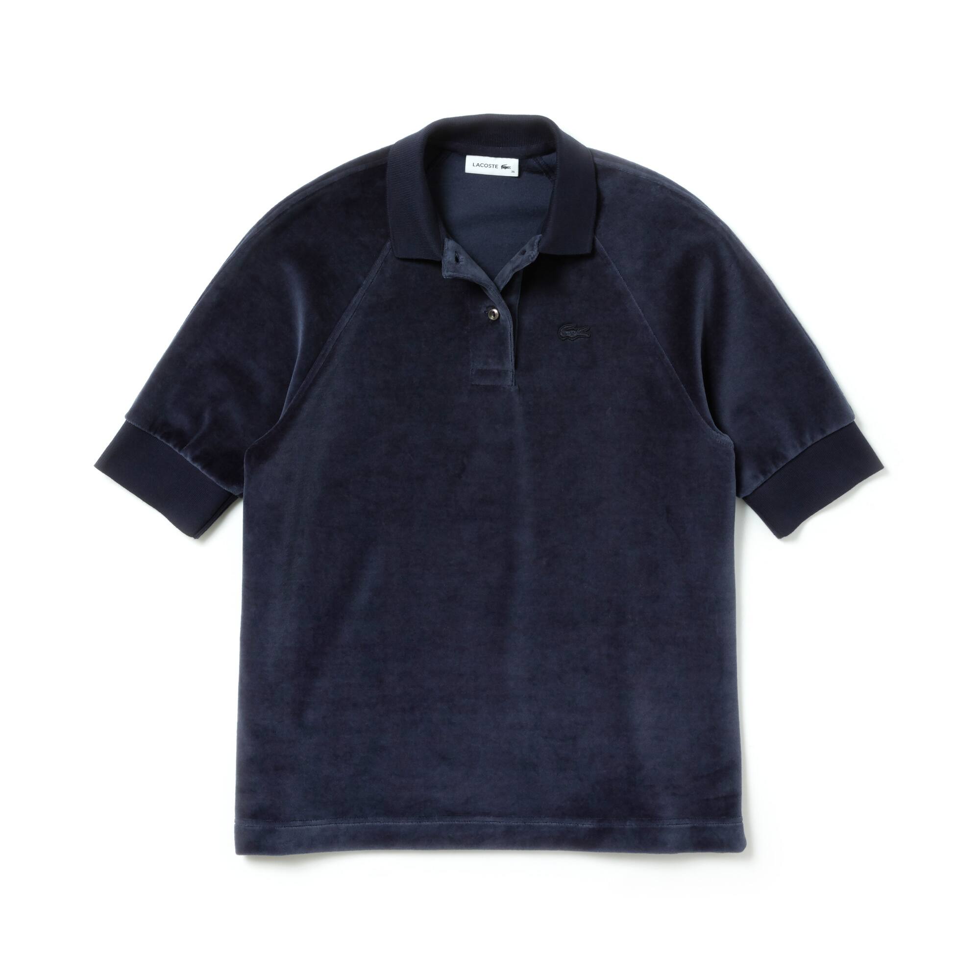 Women's Fashion Show Velour Polo