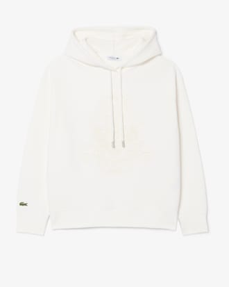 Oversized Piqu&eacute; Hoodie