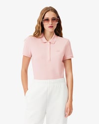 Women's L.12.D Slim Fit Stretch Mini Piqu&eacute; Polo
